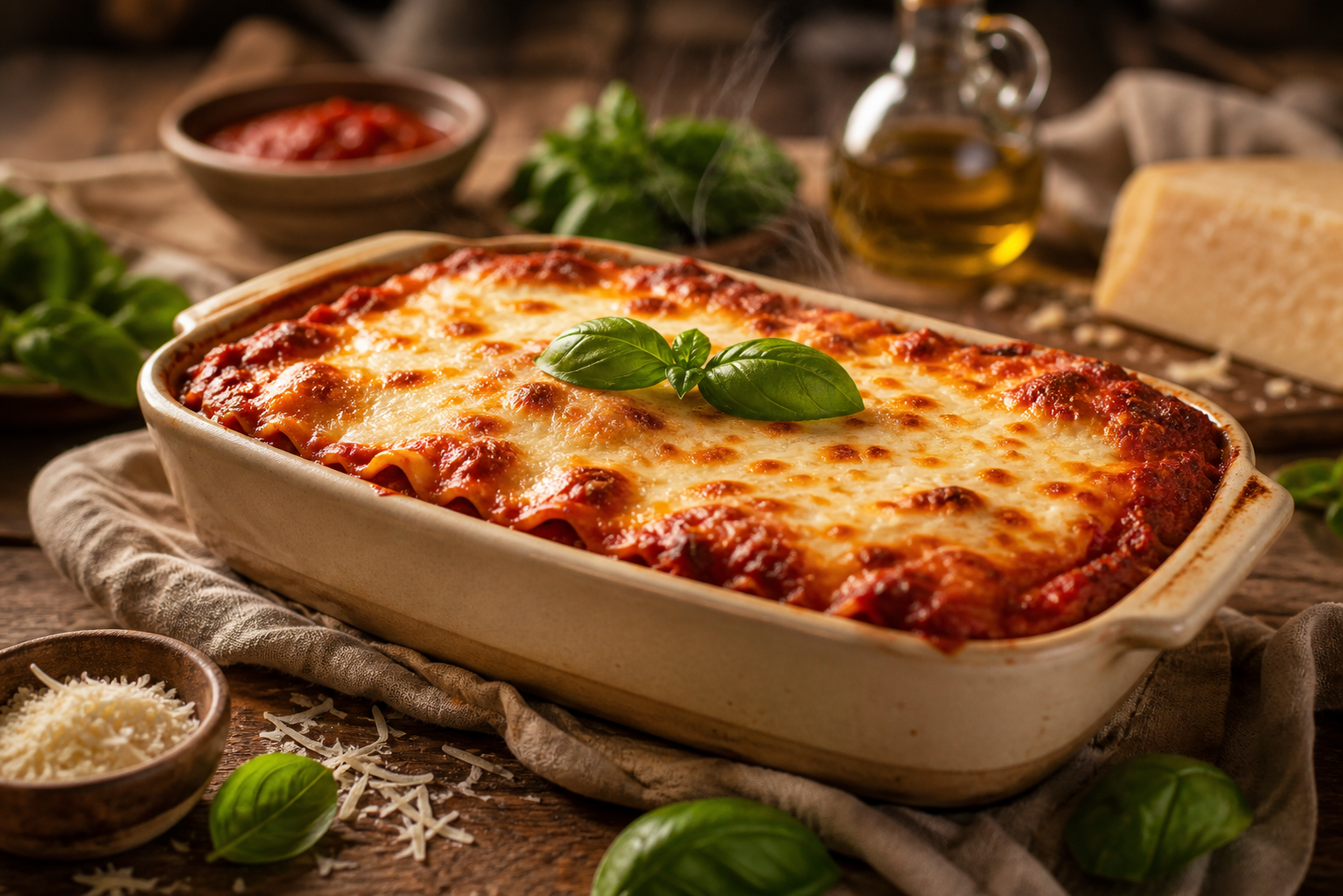 Lasanha artesanal Pasta Di Nonno